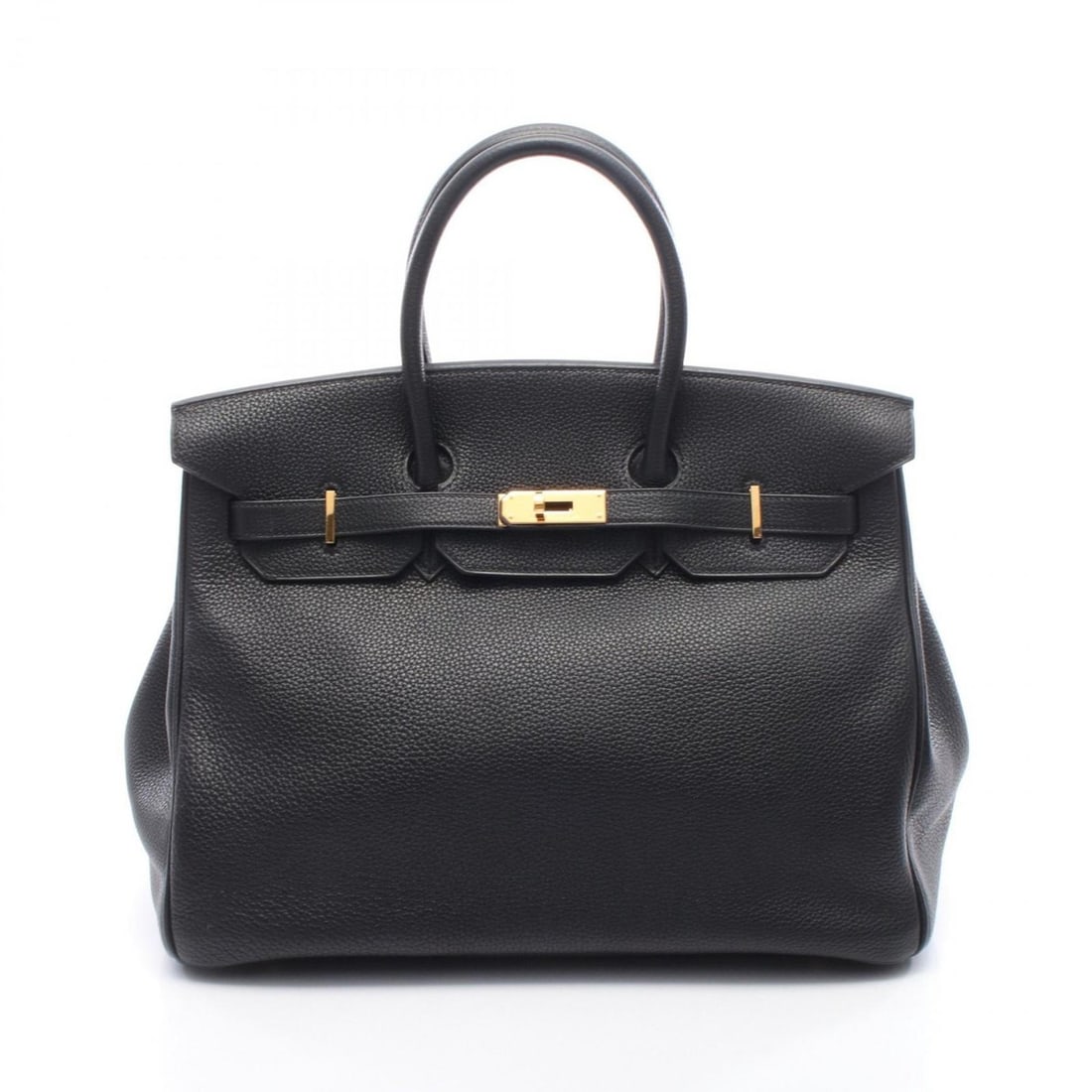 Hermes Birkin 35 Handbag Leather Togo Women's Black: --- Catalog ---Category: SizeSize (HxWxD): 28cm x 35cm x 18cm / 11.02'' x 13.77'' x 7.08''Category: DesignType: HandbagColor: BlackGender: WomenMaterial: Togo leather , Leather Hardware Color: GoldCat