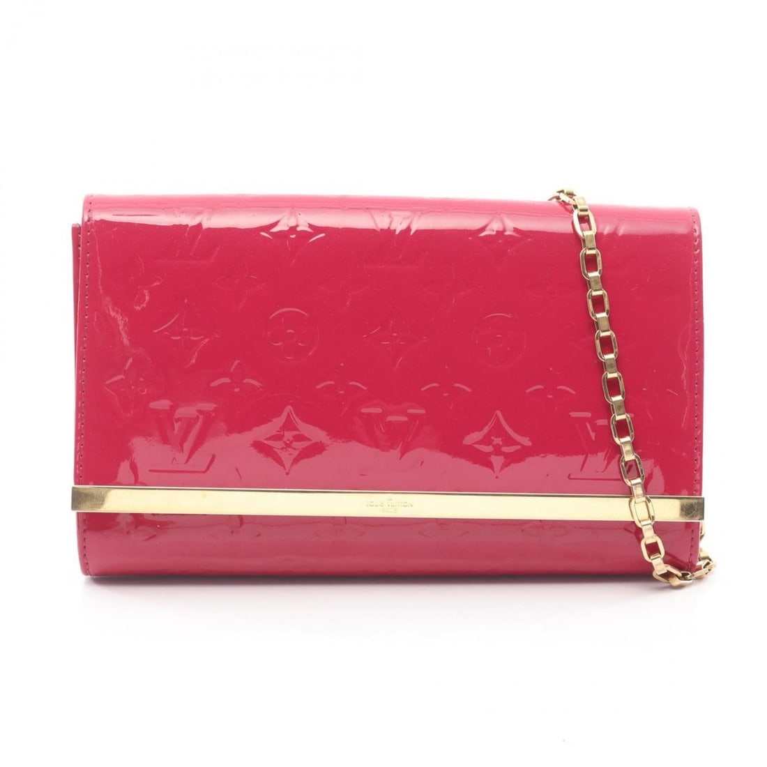 Louis Vuitton Anna Clutch Shoulder Bag/Handbag in Vernis Leather, Women's, Pink, M90092 (1 of 16)
