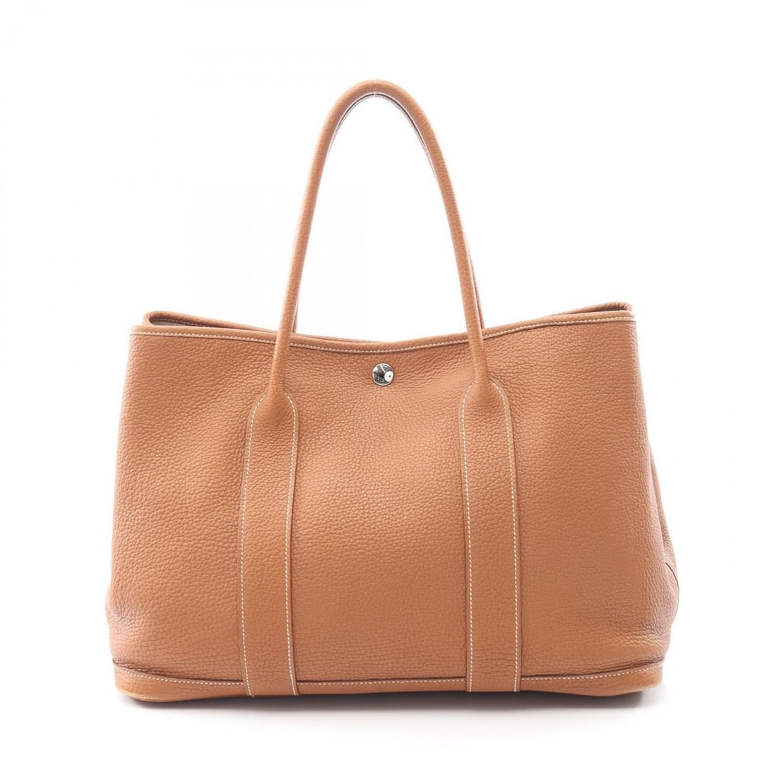 Hermes Hermès Garden Party PM Tote Bag, Negonda Leather Handbag, Women's, Brown (1 of 10)