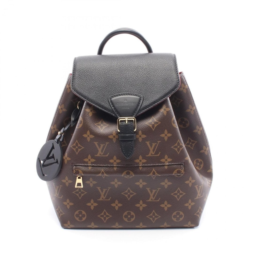 Louis Vuitton Montsouris NM PM Backpack/Handbag in Coated Canvas and Leather with Monogram Design, (1 of 10)