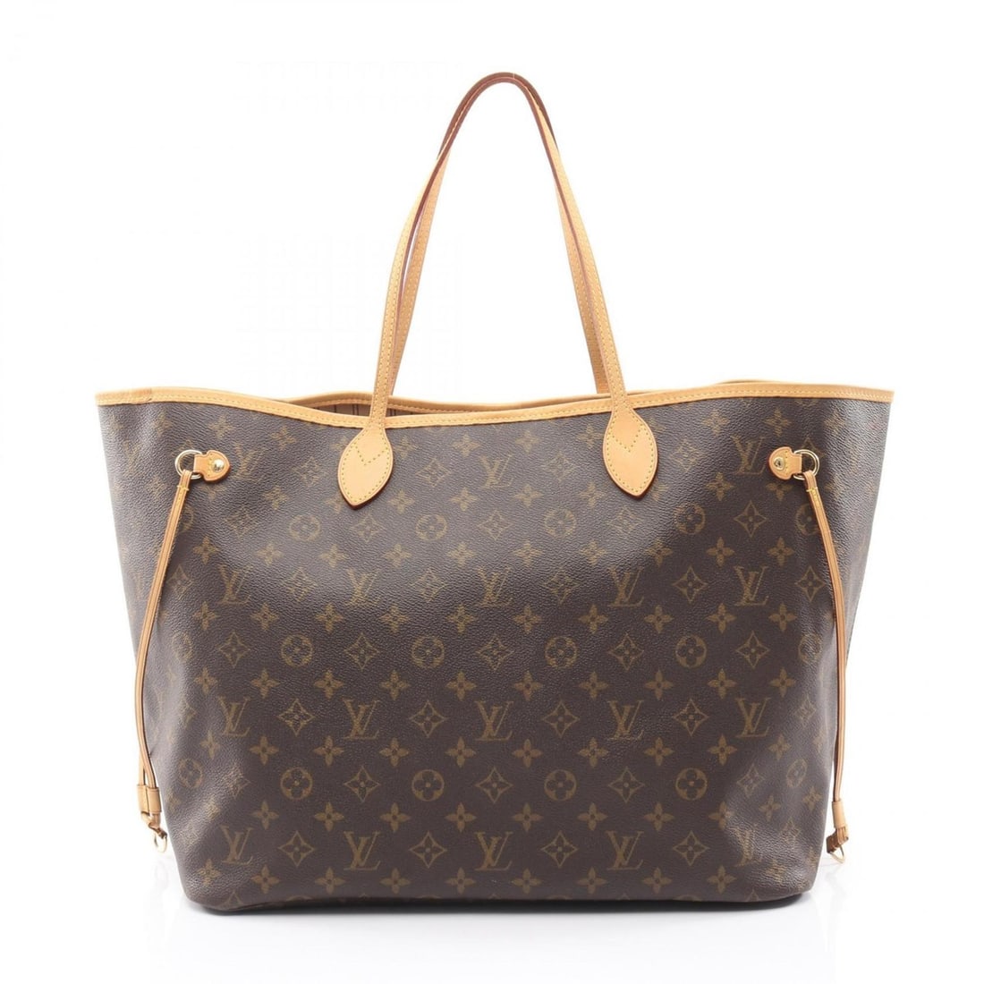 Louis Vuitton Neverfull GM Tote Bag, Handbag, Coated Canvas and Leather, Monogram, Women's, Brown, (1 of 15)
