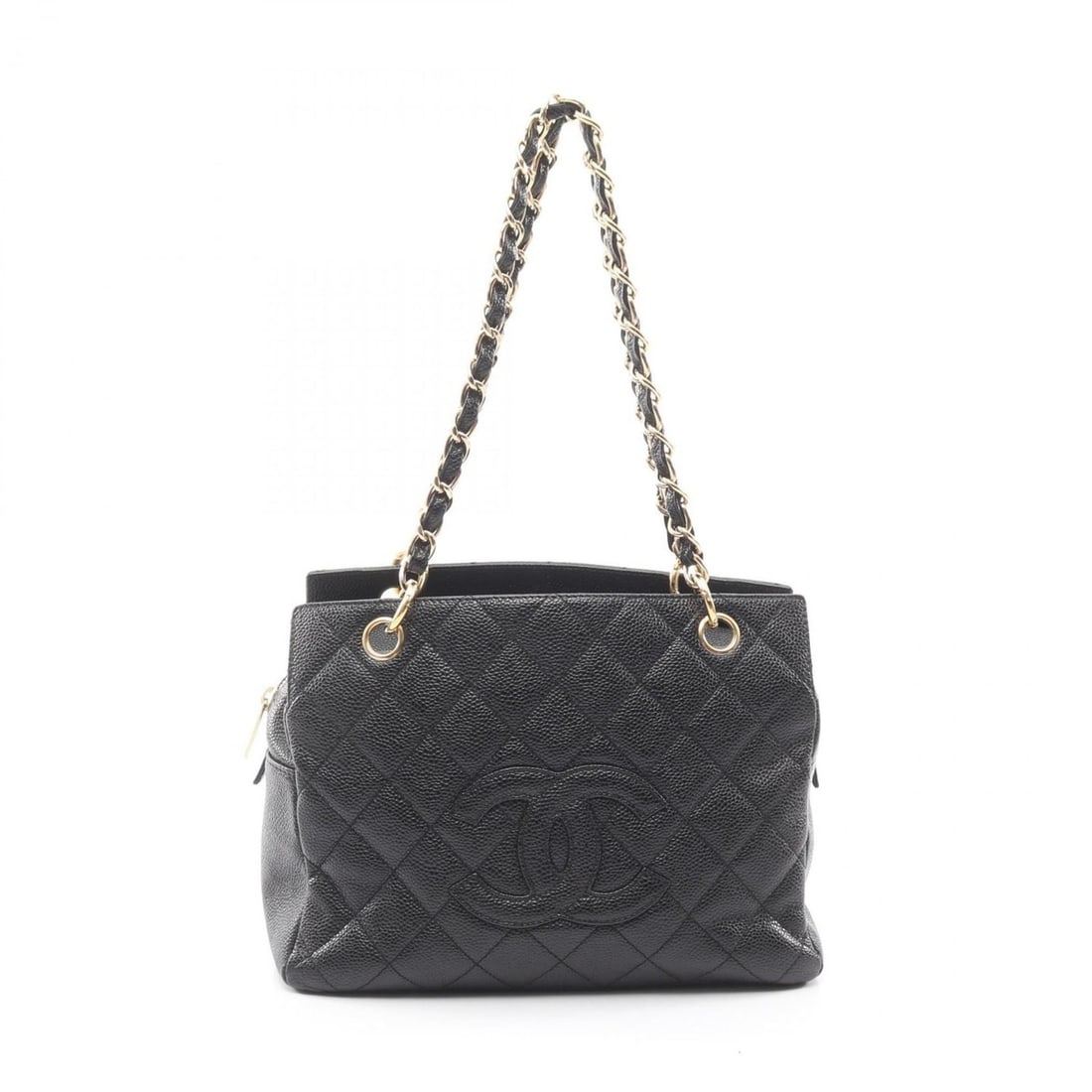 CHANEL Matelasse Shoulder Bag/Handbag in Calfskin Leather (Cowhide) for Women, Black (A18004) (1 of 20)