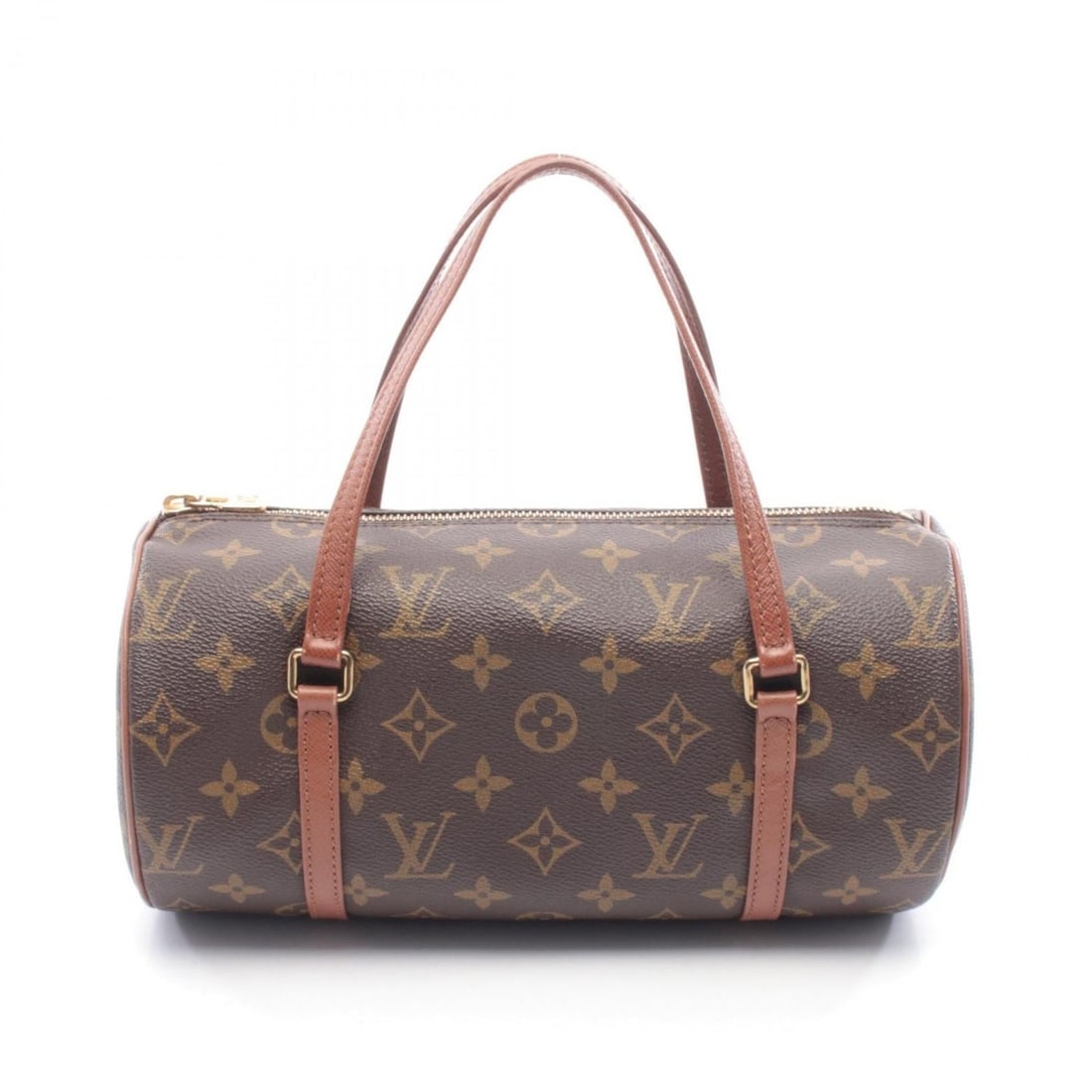 Louis Vuitton Papillon 26 Old Model Handbag, Coated Canvas and Leather, Monogram, Women's, Brown, (1 of 14)