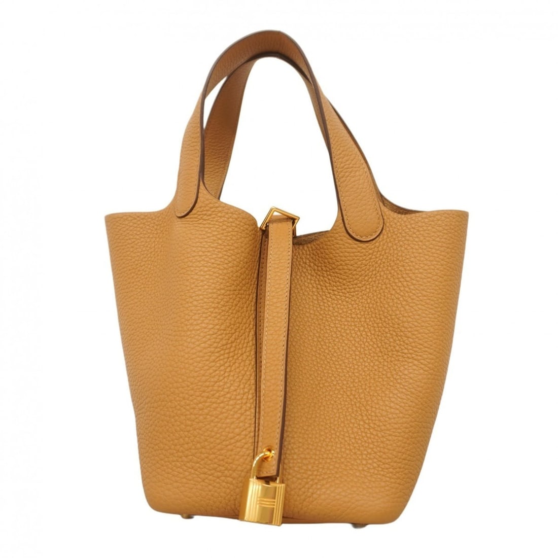 Hermes Hermès Picotin Lock PM Handbag in Taurillon Clemence with Sesame U Stamp for Women (1 of 20)