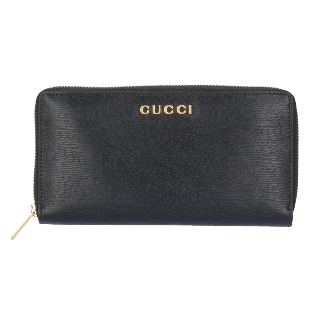Pre-owned Gucci Script Zip-Around Wallet, Leather, 772642, Men's/Women's. (1 of 12)