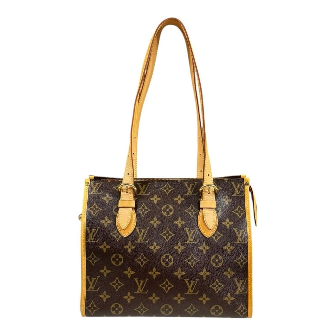 Pre-owned Louis Vuitton Popincourt Au Monogram Shoulder Bag in Canvas M40007, Brown, Women's (1 of 16)