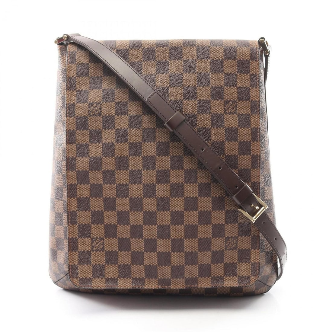 Louis Vuitton Musette Shoulder Bag/Handbag, Coated Canvas and Leather with Damier Finish, Women's, (1 of 20)