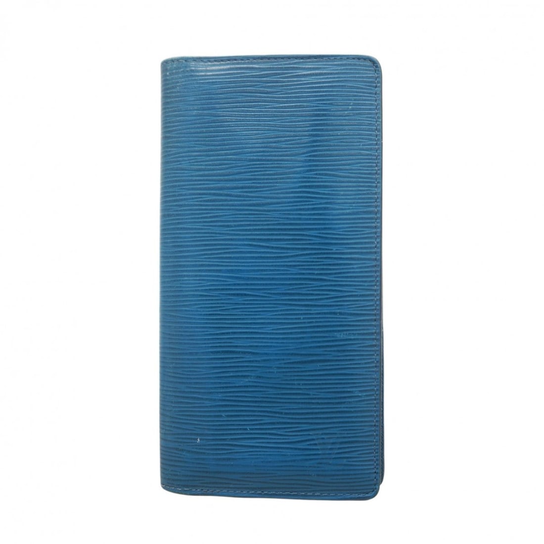 Louis Vuitton Epi Leather Long Wallet, Portefeuille Brazza M60616, Blue Celeste, Men's (1 of 19)