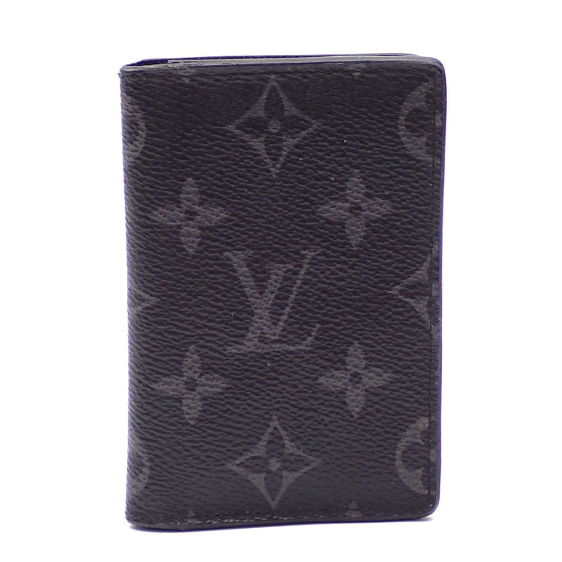 Louis Vuitton Bifold Card Case Monogram Eclipse Organizer de Poche Men's M61696 (1 of 9)