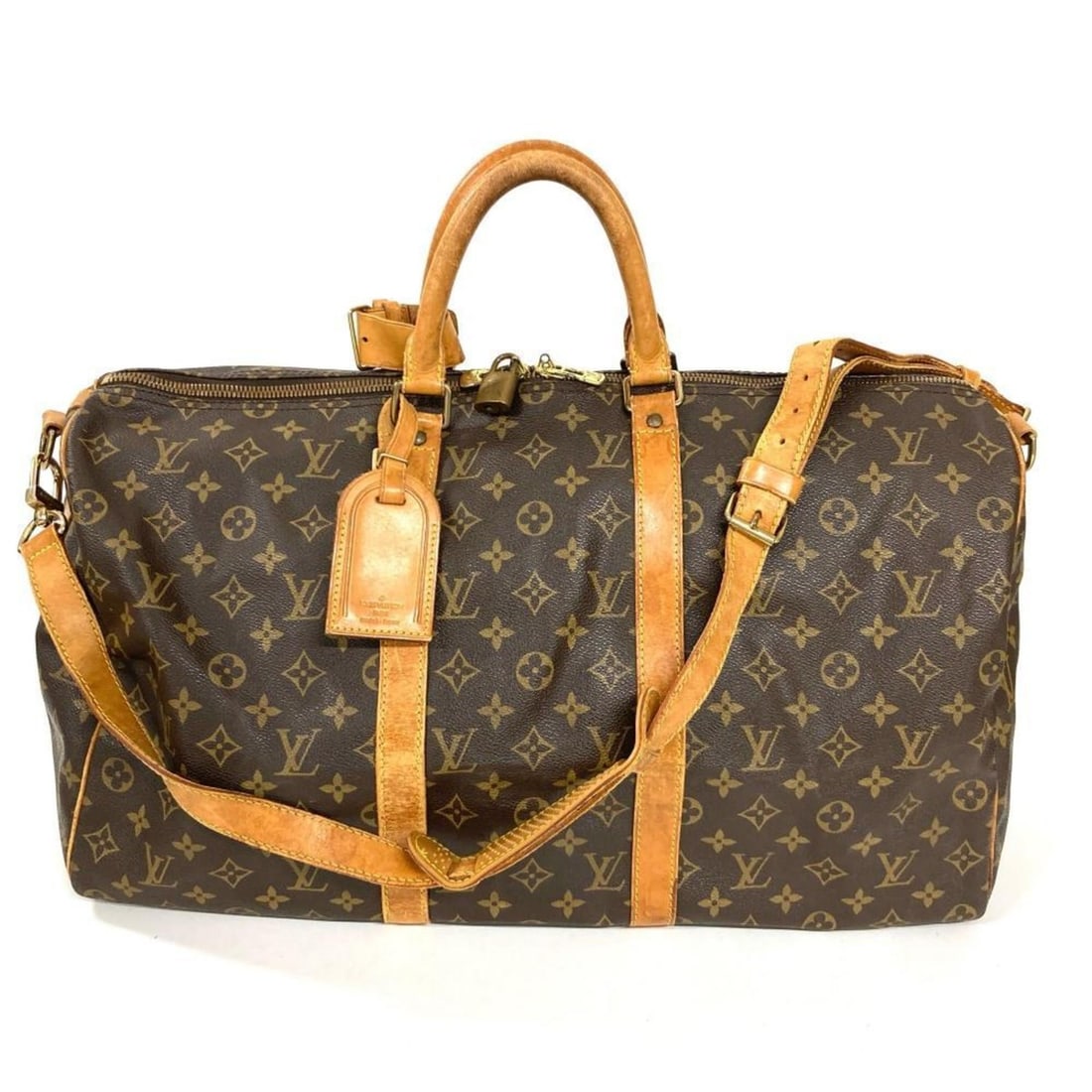 Louis Vuitton Keepall 50 Boston Bag in Monogram Canvas, M41416 TH0916 (1 of 9)