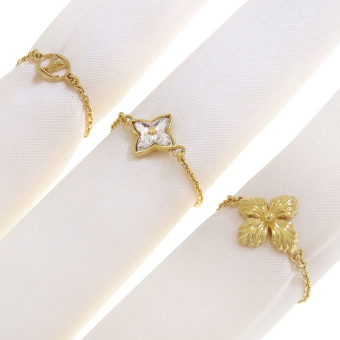 Louis Vuitton M68378 Chain 3-Piece Set Ring, Metal, Women's, LOUIS VUITTON: --- Catalog ---Category: SizeJP Size: 16US Size: 8Category: DesignType: Band ringColor: GoldGender: WomenMaterial: MetalCategory: GeneralMPN: M68378Brand: Louis Vuitton--- Item List ---Section: Condit