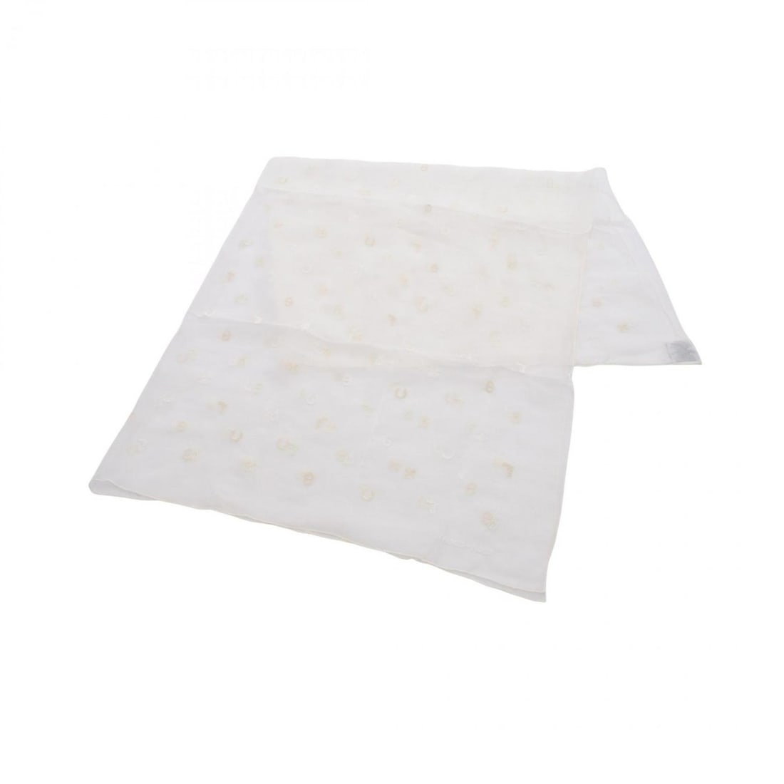 Hermes Hermès Carré 100 Multicharms Scarf, Silk, Women's, White (1 of 13)
