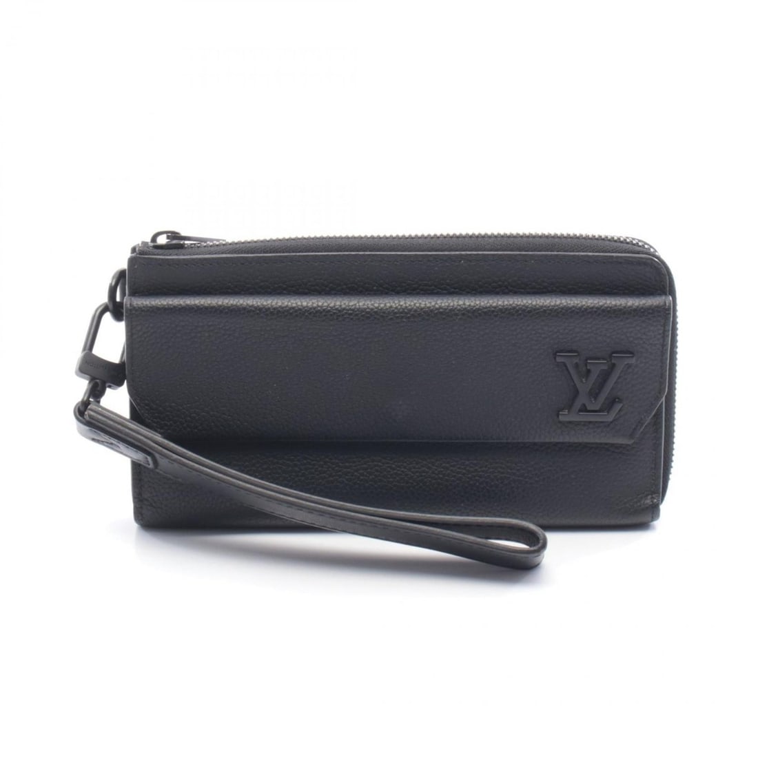 Louis Vuitton Zippy Wallet, L-shaped zipper long wallet in calfskin leather with grained aerogram: --- Catalog ---Category: SizeSize (HxWxD): 10.5cm x 19.5cm x 3cm / 4.13'' x 7.67'' x 1.18''Category: DesignType: Long wallet (bi-fold)Color: Black, NoirGender: MenMaterial: Leather Leather/Fur Type: C
