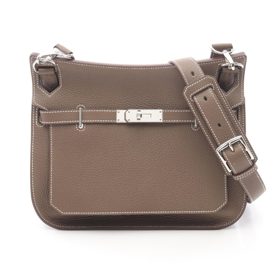 Hermes Hermès Gypsiere 28 Shoulder Bag/Handbag in Taurillon Clemence Leather, Gray, for Women (1 of 9)