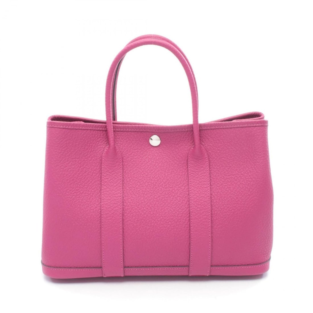 Hermes Hermès Garden Party TPM Tote Bag, Handbag, Leather, Country Style, Women's, Pink (1 of 11)