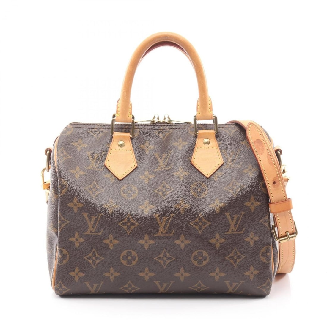 Louis Vuitton Speedy Bandouliere 25 Handbag, Coated Canvas and Leather, Monogram, Women's, Brown,: --- Catalog ---Category: SizeSize (HxWxD): 19cm x 25cm x 15cm / 7.48'' x 9.84'' x 5.9''Category: DesignType: HandbagColor: Brown, MonogramGender: WomenMaterial: Coated canvas , Leather Category: Gener