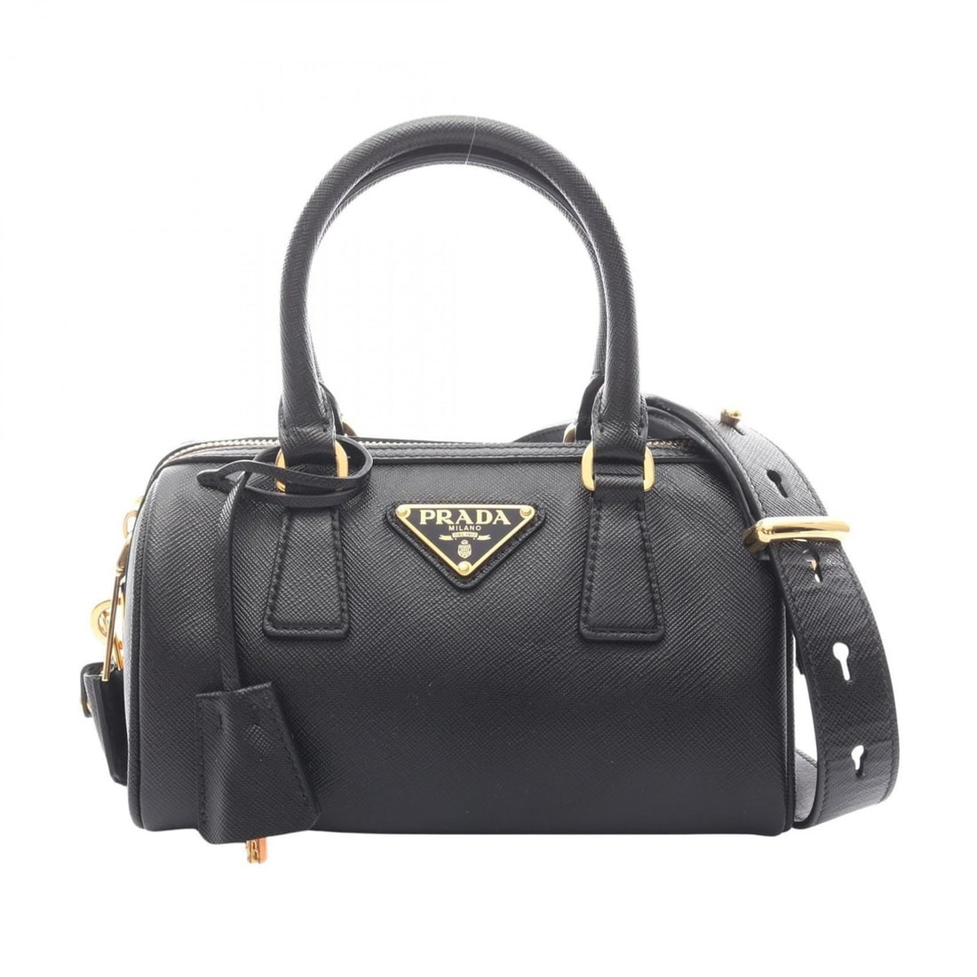 Prada SAFFIANO LUX Handbag in Saffiano Leather, Women's, Black, 1BB846 (1 of 20)