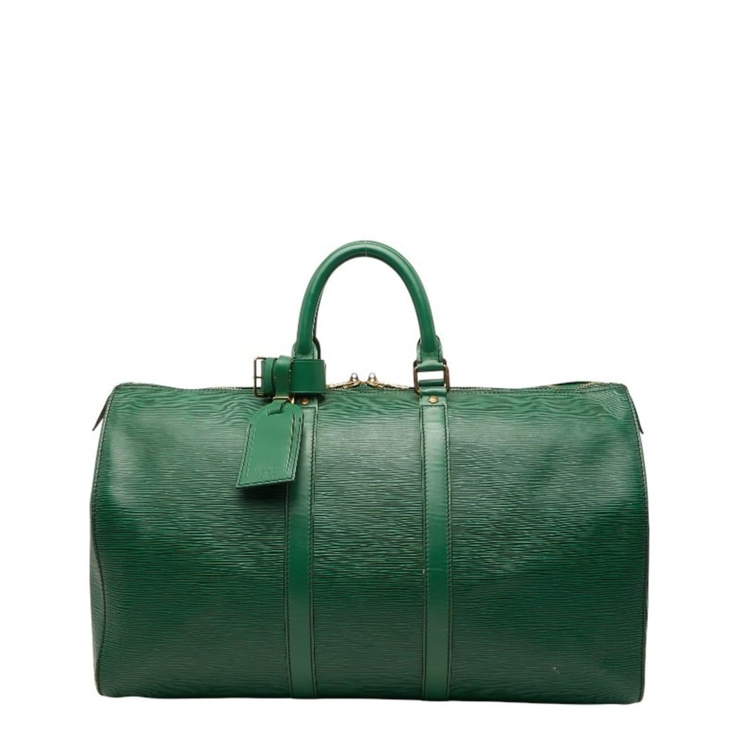 Louis Vuitton Epi Keepall 45 Boston Bag, Travel M42974, Borneo Green Leather, Women's, LOUIS VUITTON (1 of 14)