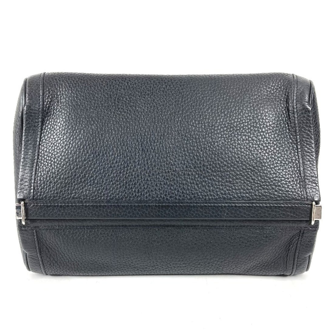 HERMES Equi Bag Pouch Flap Second Clutch Leather Men's Women's Black (1 of 16)