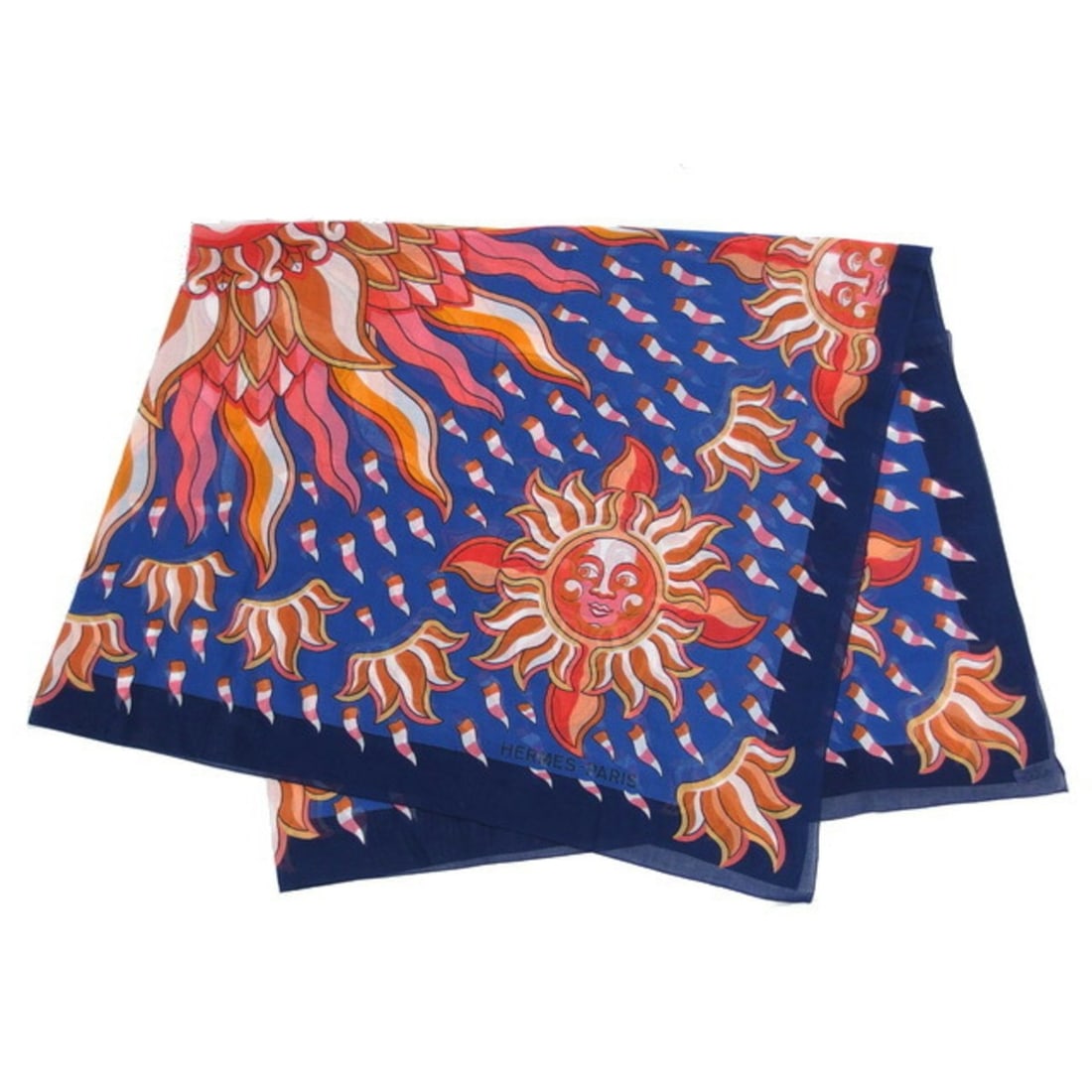 Hermes Hermès Gloria Soli large scarf pareo muffler (1 of 13)