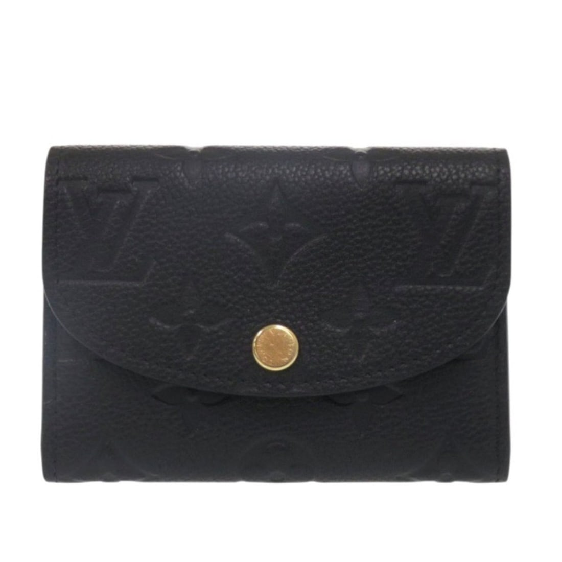 Excellent condition Louis Vuitton Porte Monnaie Rosari M81455 Monogram Empreinte Noir Black Compact: --- Catalog ---Category: SizeSize (HxWxD): 8cm x 11cm x 2cm / 3.14'' x 4.33'' x 0.78''Category: DesignType: Wallet (bi-fold)Color: Black, NoirGender: WomenMaterial: Monogram Empreinte Category: Genera