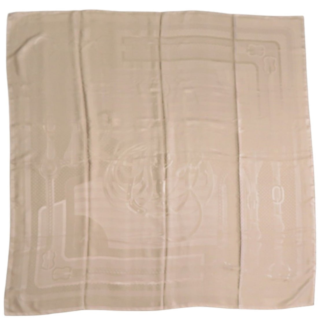 Unused Hermès Carré 140 Silk Champagne Beige Scarf/Muffler 0627HERMES (1 of 17)