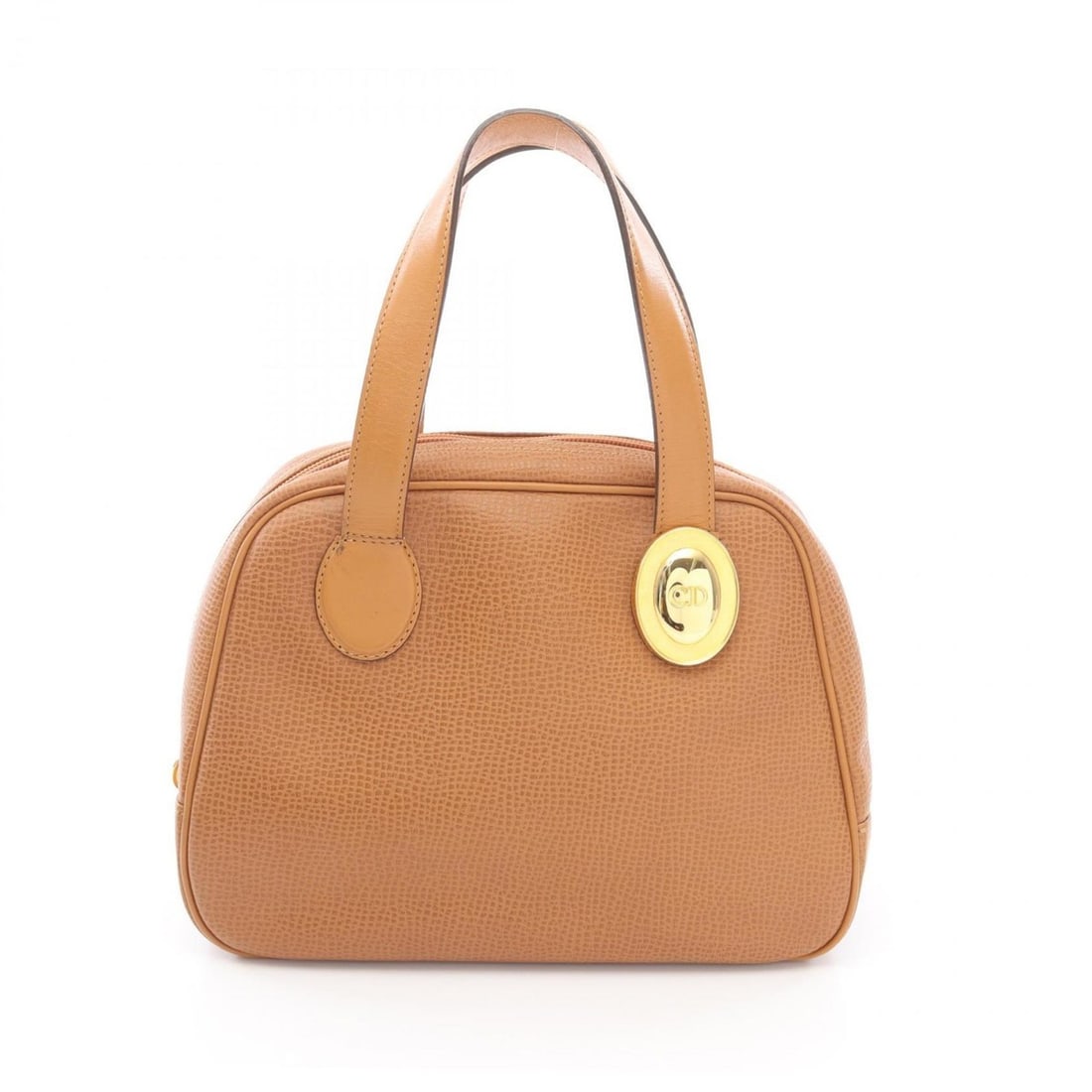 Christian Dior Dior handbag, leather, women's, brown (1 of 17)