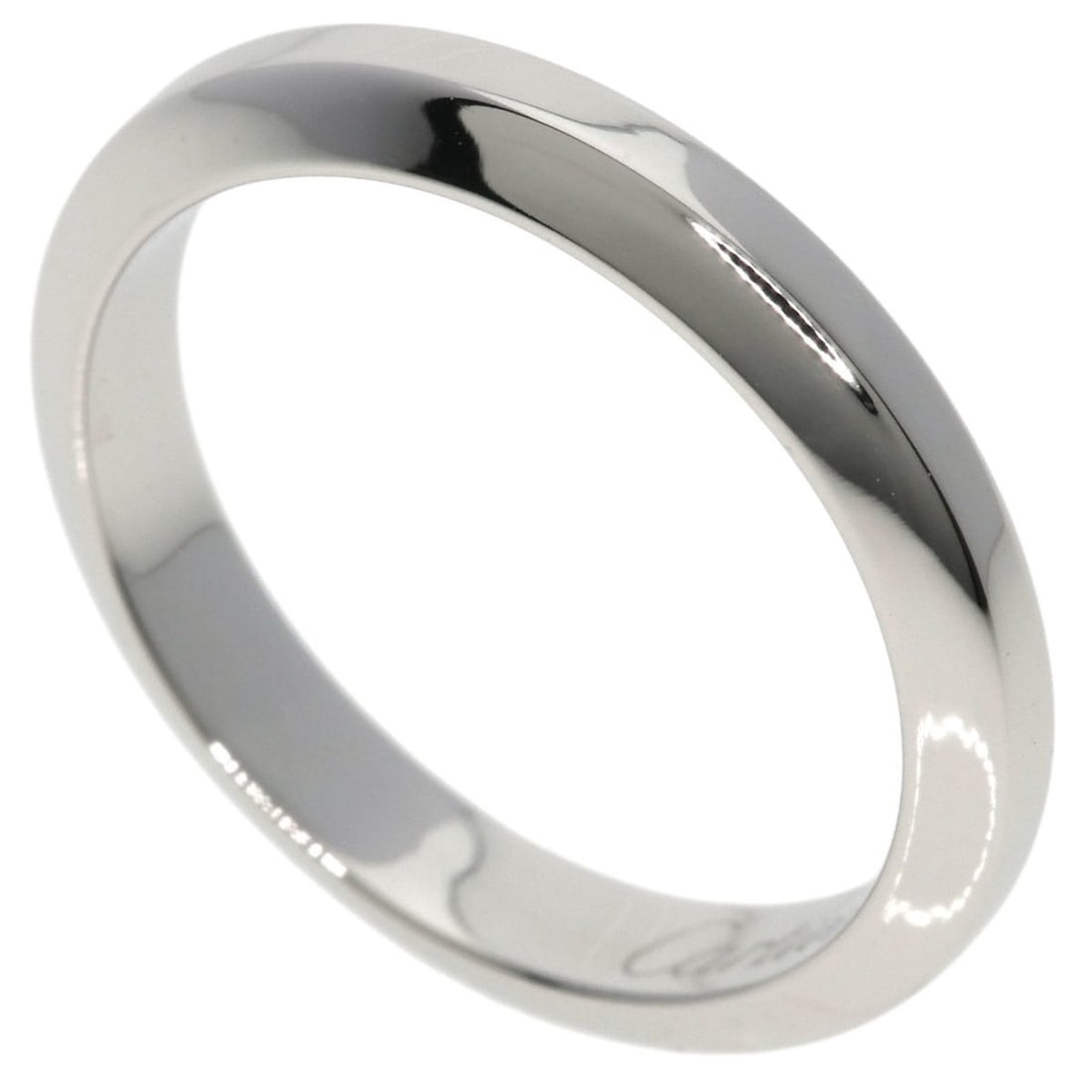 Cartier Wedding Ring #48 Platinum PT950 Women's: --- Catalog ---Category: SizeWidth: 2.9mm / 0.11''Weight: 4.3g / 0.15oz.JP Size: 8US Size: 4.5Category: DesignType: Wedding ringMetal: PlatinumGender: WomenMetal Purity: Platinum950Category: GeneralBr