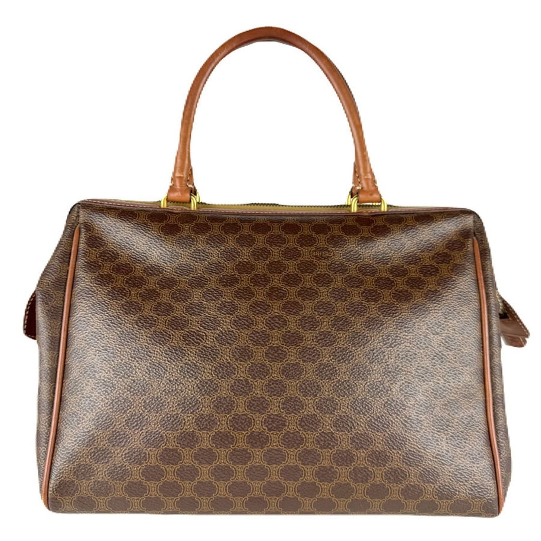 Celine handbag in brown Macadam coated canvas for women, free shipping, z8779: --- Catalog ---Category: SizeSize (HxWxD): 19cm x 27cm x 15cm / 7.48'' x 10.62'' x 5.9''Category: DesignType: HandbagColor: BrownGender: WomenMaterial: Coated canvas Category: GeneralLine: MacadamBran