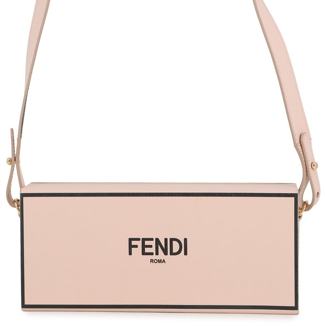 Fendi Box Horizontal Leather Shoulder Bag 8BT340 FEND 2-way FENDI Handbag Women's (1 of 17)