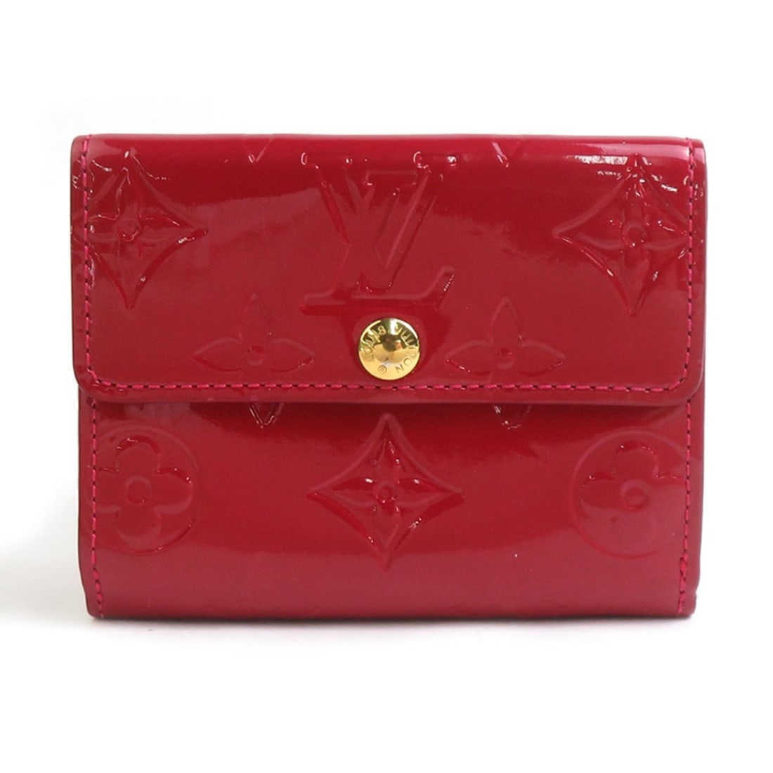 Louis Vuitton Monogram Vernis Ludlow Patent Leather Wallet with Coin Purse, Business Card Case, and (1 of 20)