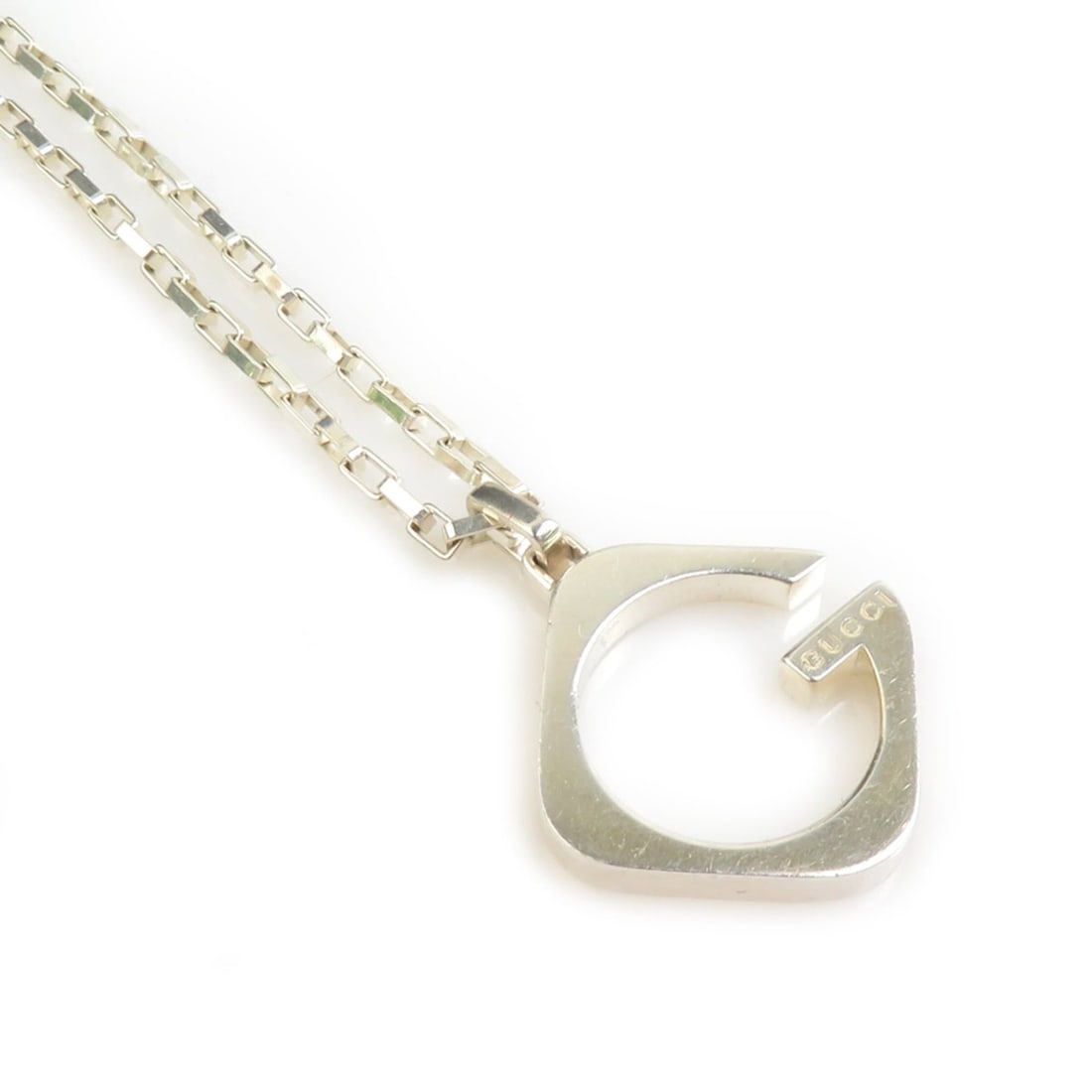 Gucci necklace in 925 silver for men and women. Free shipping. H31960a (1 of 12)