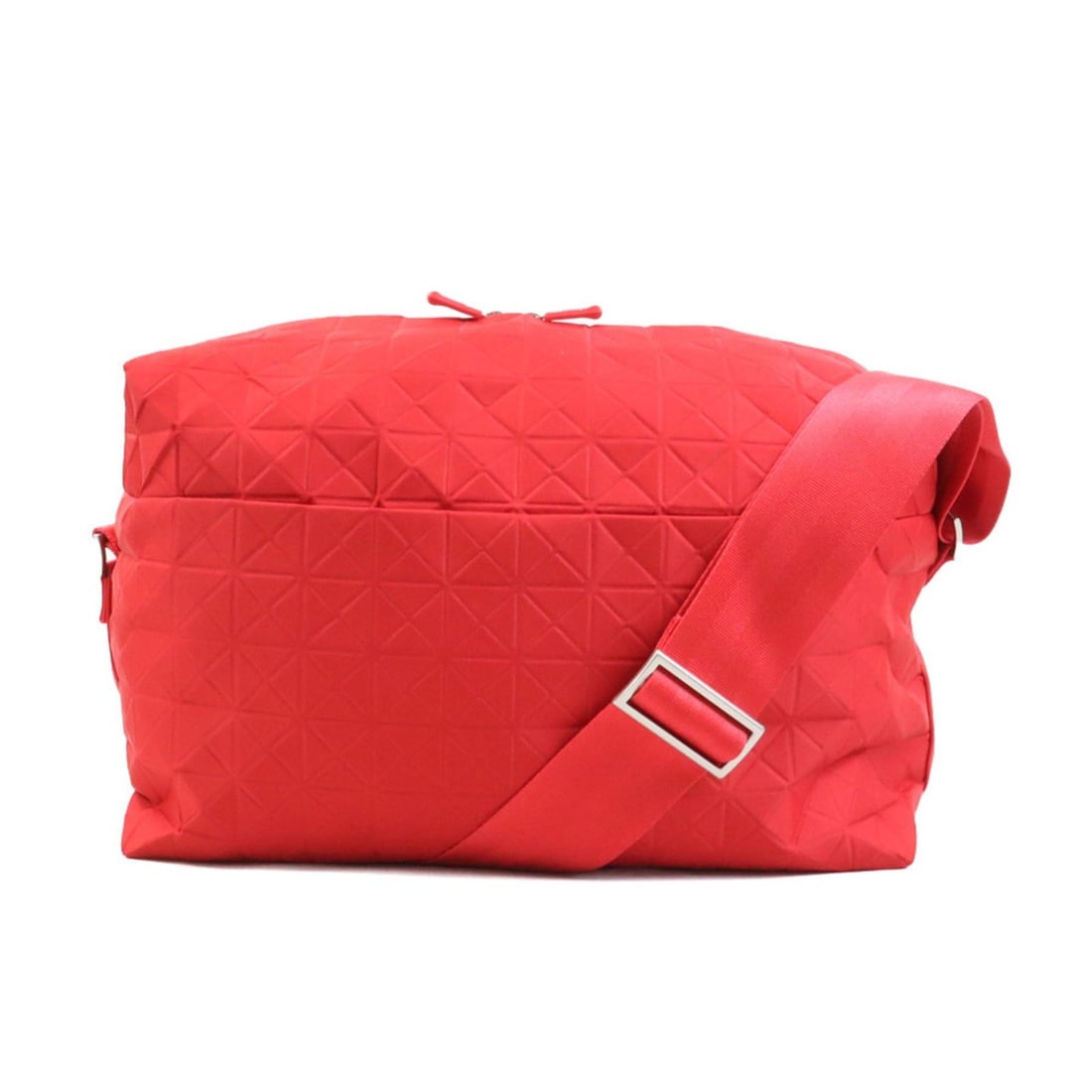 PLEATS PLEASE ISSEY MIYAKE Pleats Please Issey Miyake Shoulder Bag, Nylon, Red, Men's/Women's, Free (1 of 13)
