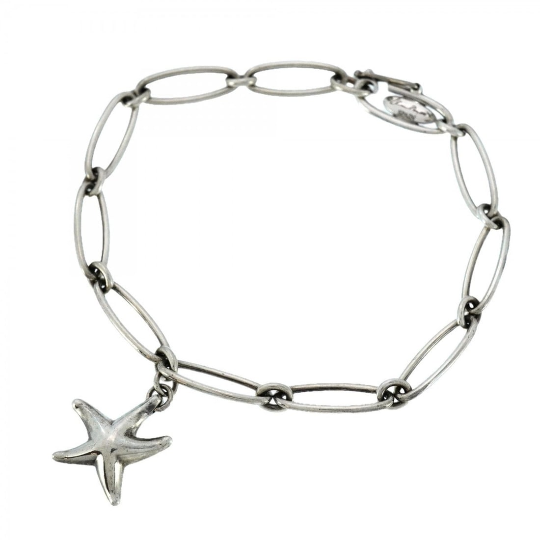 Tiffany Starfish Bracelet in Silver 925 for Women: --- Catalog ---Category: SizeLength: 17.5cm / 6.88''Category: DesignType: Charm braceletGender: WomenMaterial: Silver 925Category: GeneralBrand: Tiffany--- Item List ---Section: ConditionRanking: Rank