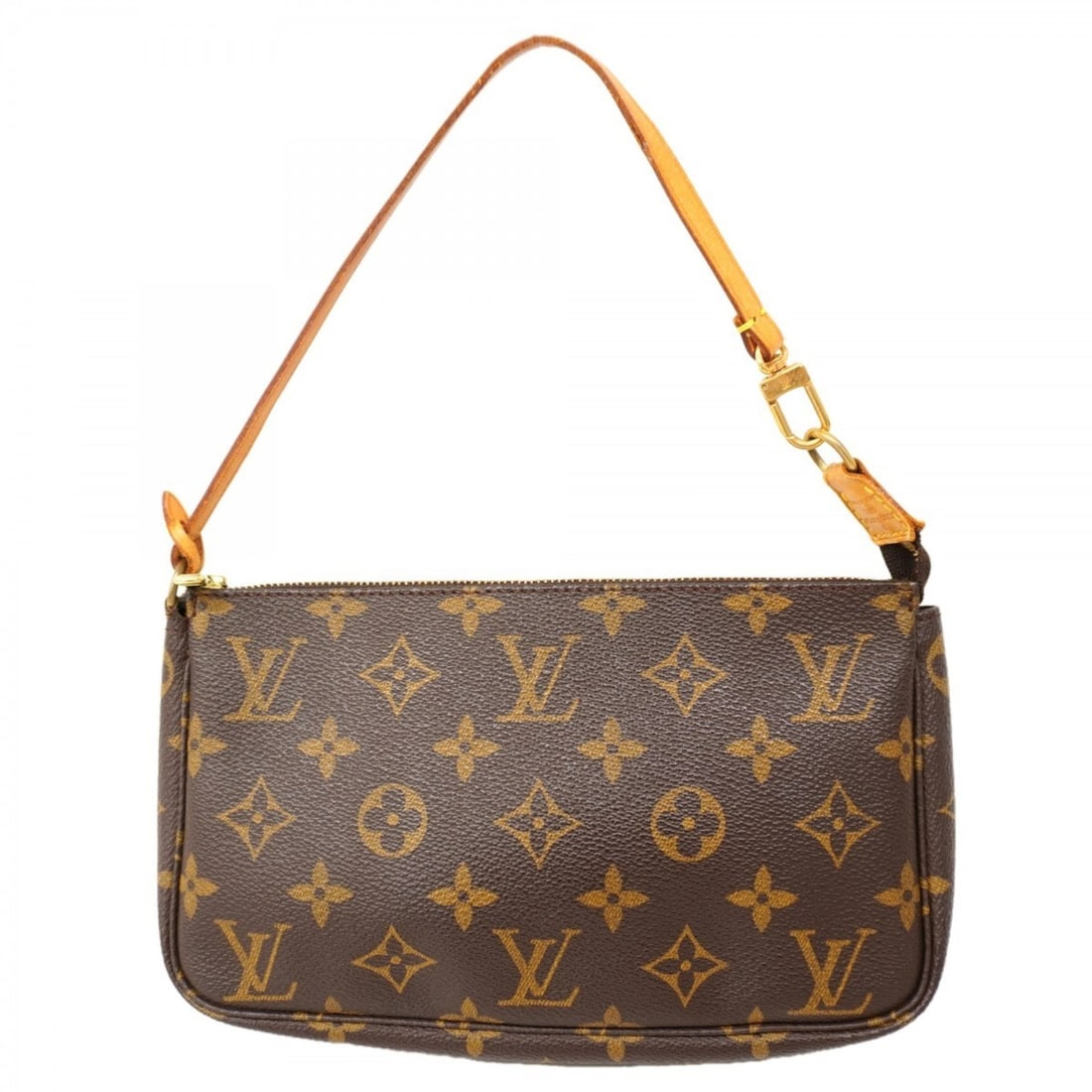 Louis Vuitton Monogram Pochette Accessoires M51980 Brown Women's Bag/Pouch (1 of 15)