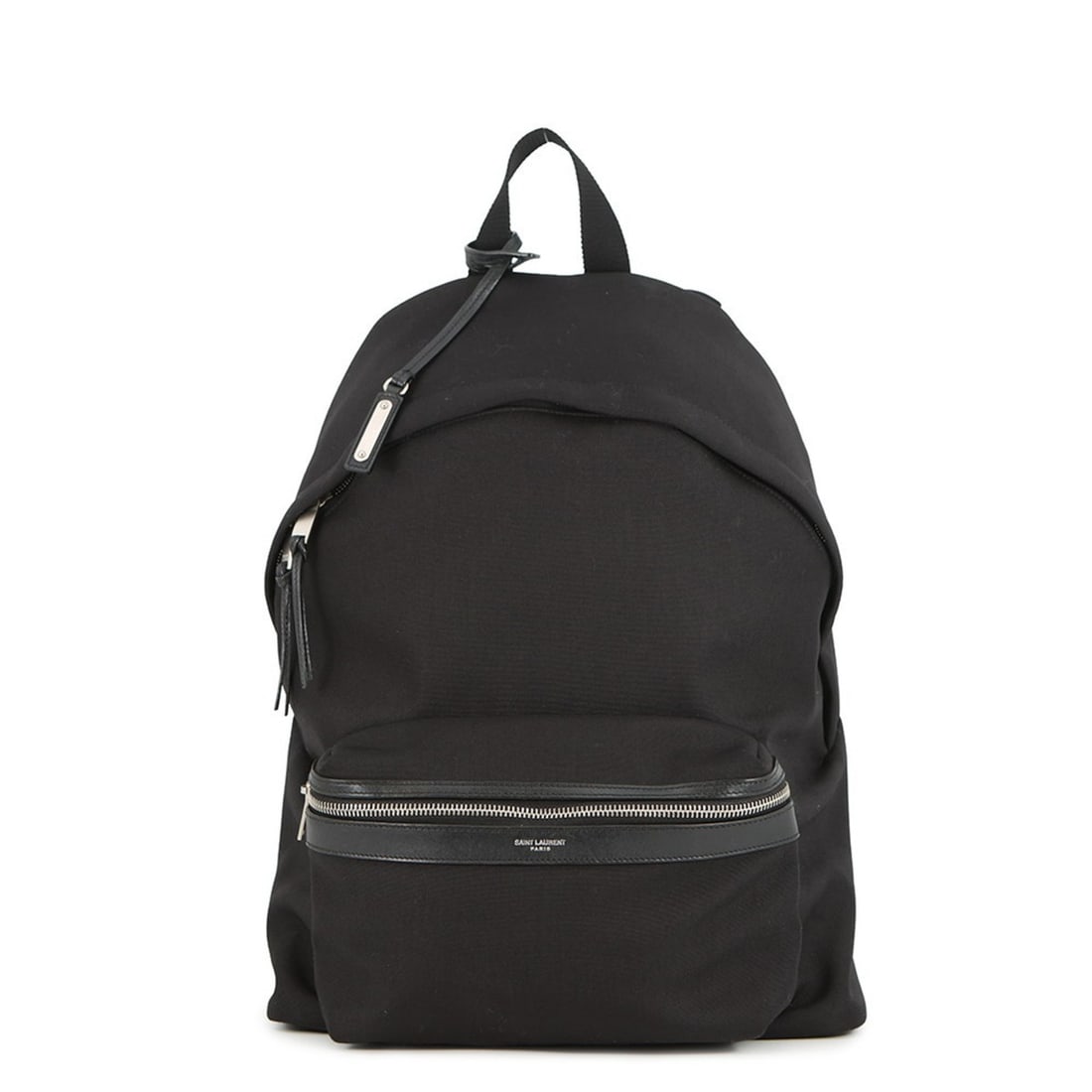 Saint Laurent Paris City Backpack in Canvas (534967) - Black. Handbag. (1 of 18)