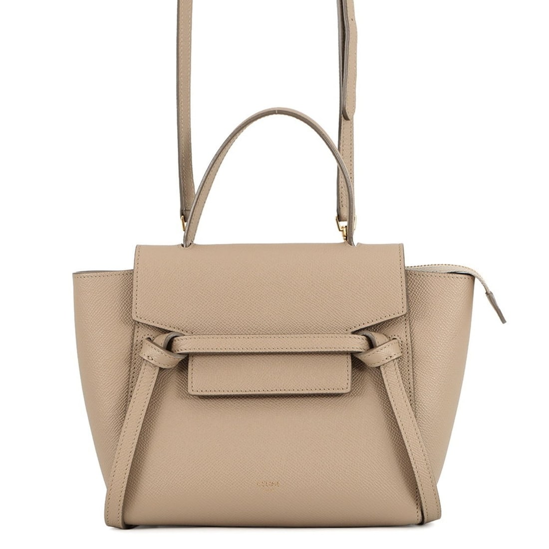 Celine Nano Leather Belt Bag 189003 CELINE 2-way Shoulder Handbag (1 of 17)