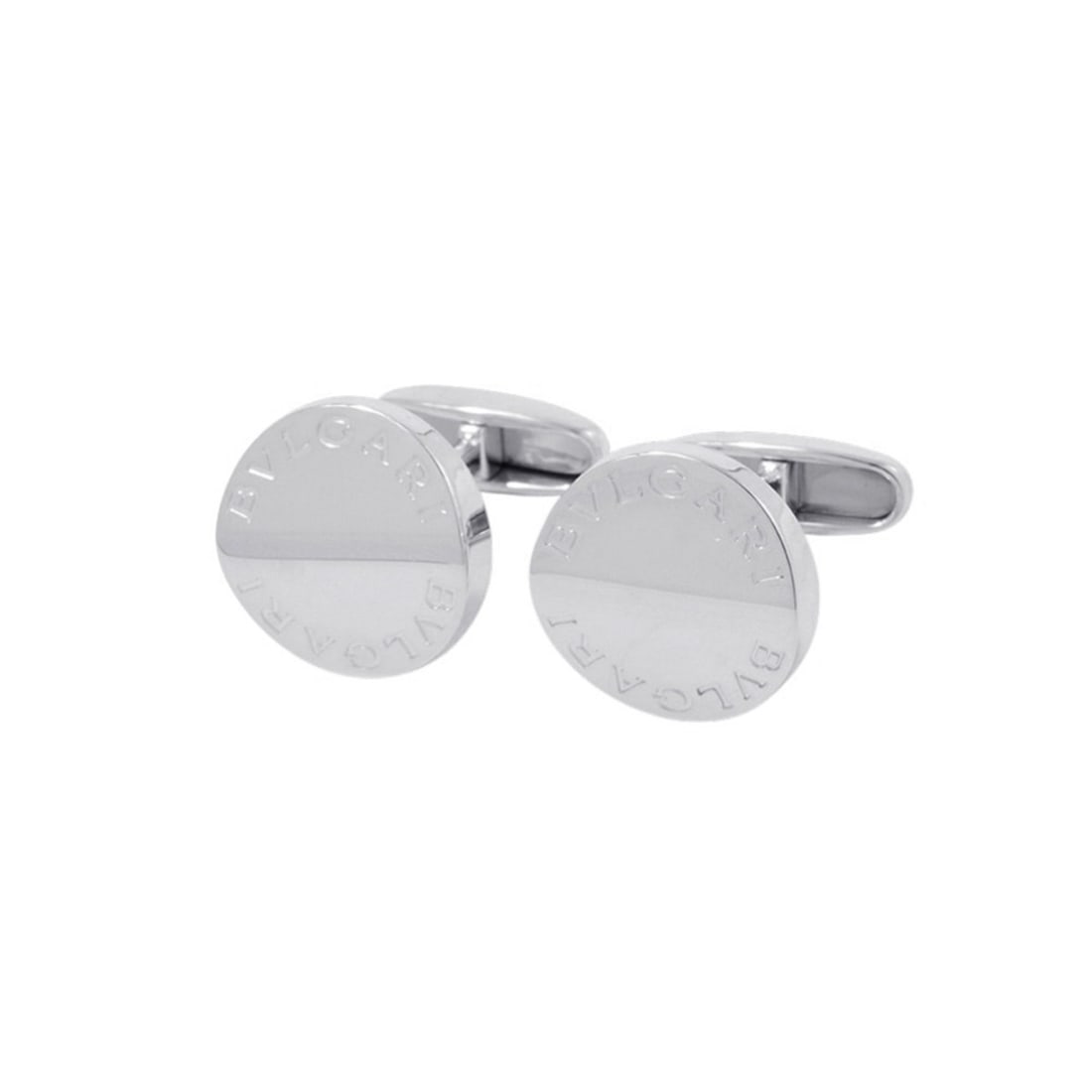 BVLGARI Cufflinks, SV925 Silver, 338978, Men's (1 of 20)