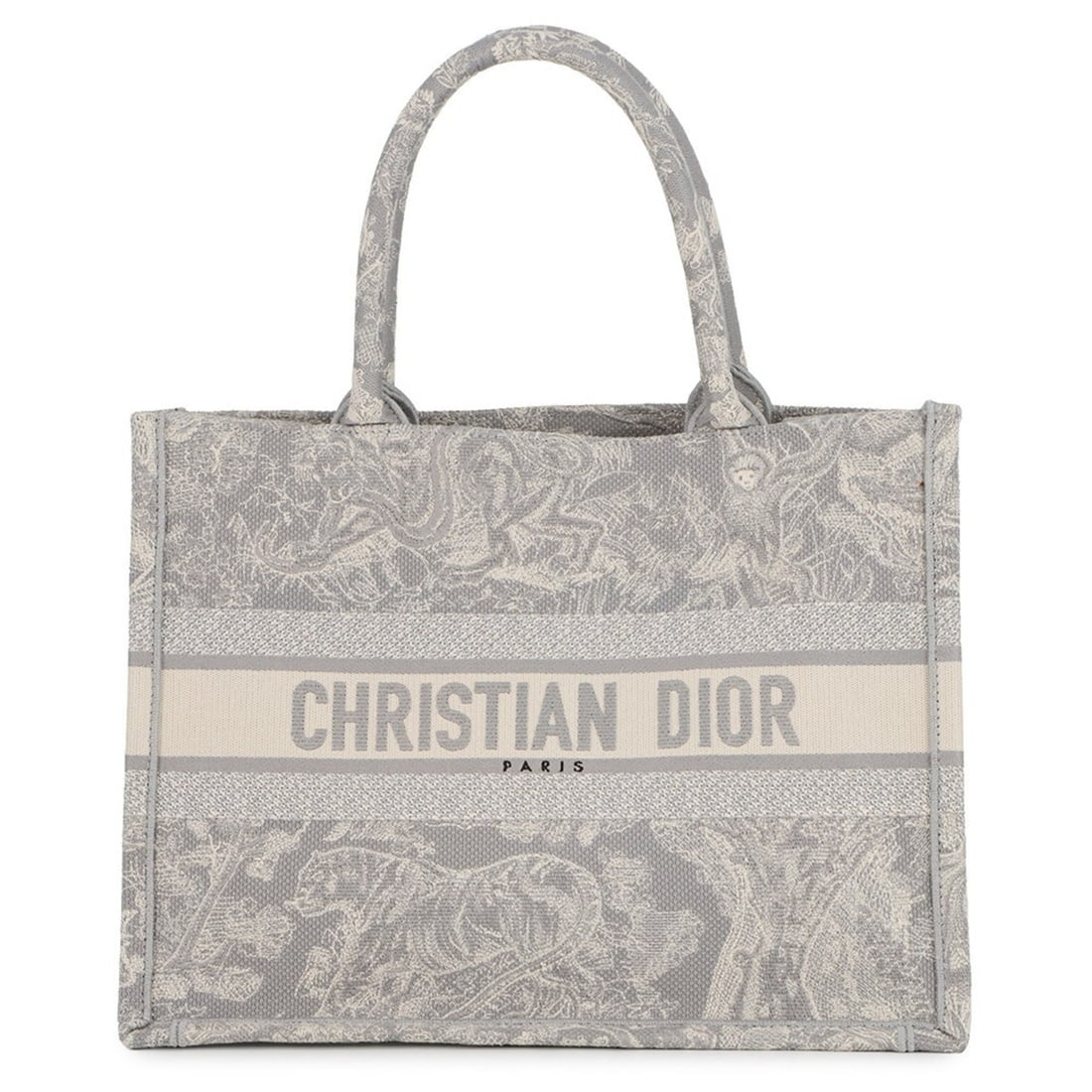 Christian Dior Tote Bag, Book Tote, Toile de Jouy, Reverse Embroidery, Medium, M1296ZRGO, Handbag, (1 of 14)