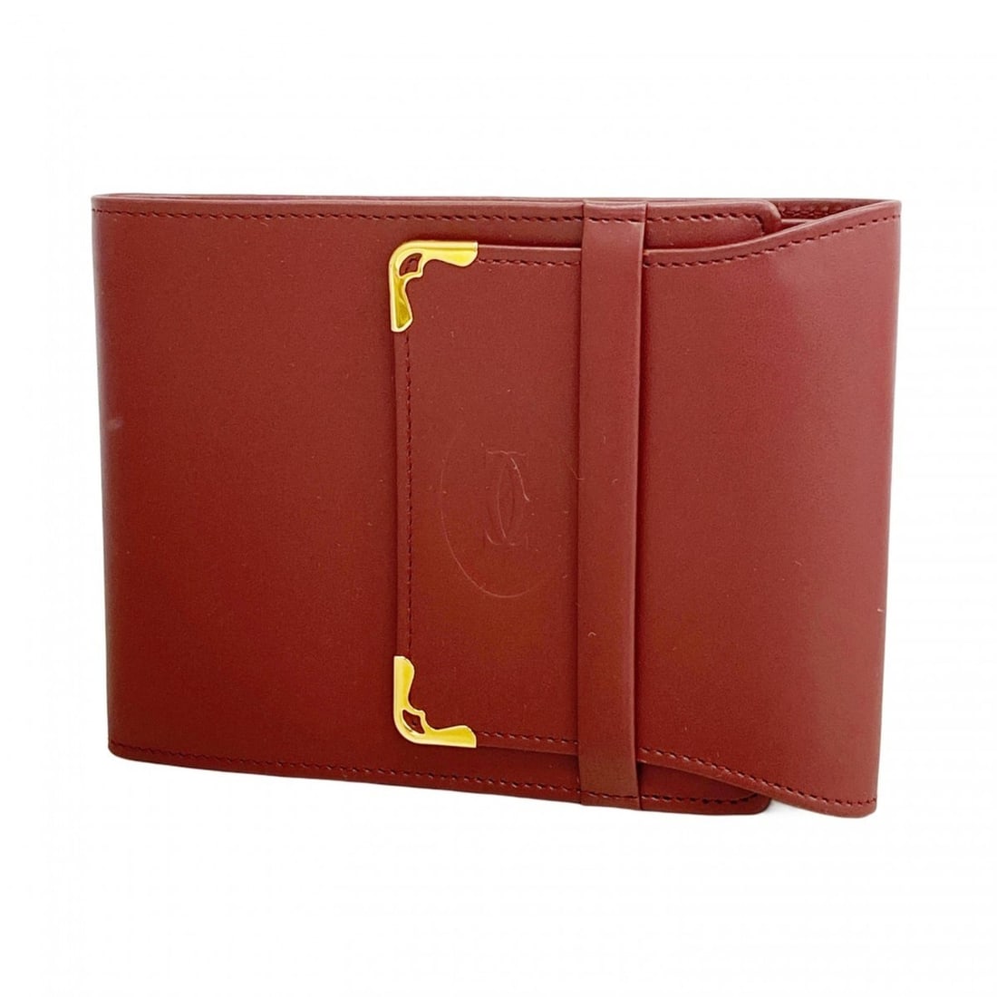 Cartier Must Leather Wallet Bordeaux Women's (1 of 10)