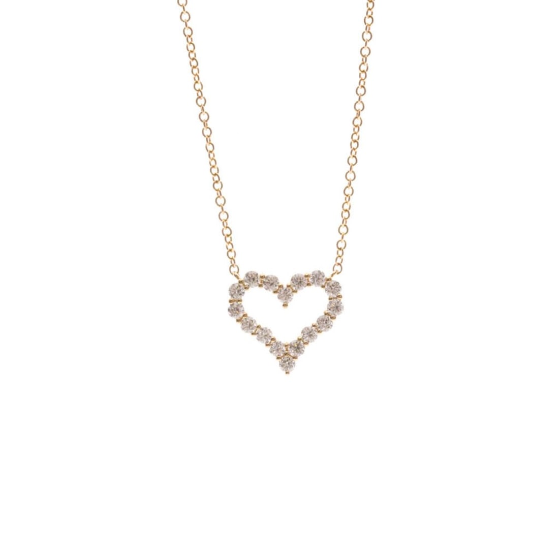 Tiffany Sentimental Heart Necklace Pink Gold (18K) Diamond Men,Women Fashion Pendant Necklace (Pink: --- Catalog ---Category: SizeWeight: 2.2g / 0.07oz.Pendant Size: 11.3mm x 12mm / 0.44'' x 0.47''Neck Circumference: 40.5 cm / 15.94''Category: DesignColor: Pink goldMetal: GoldStone: DiamondStyle: Fas