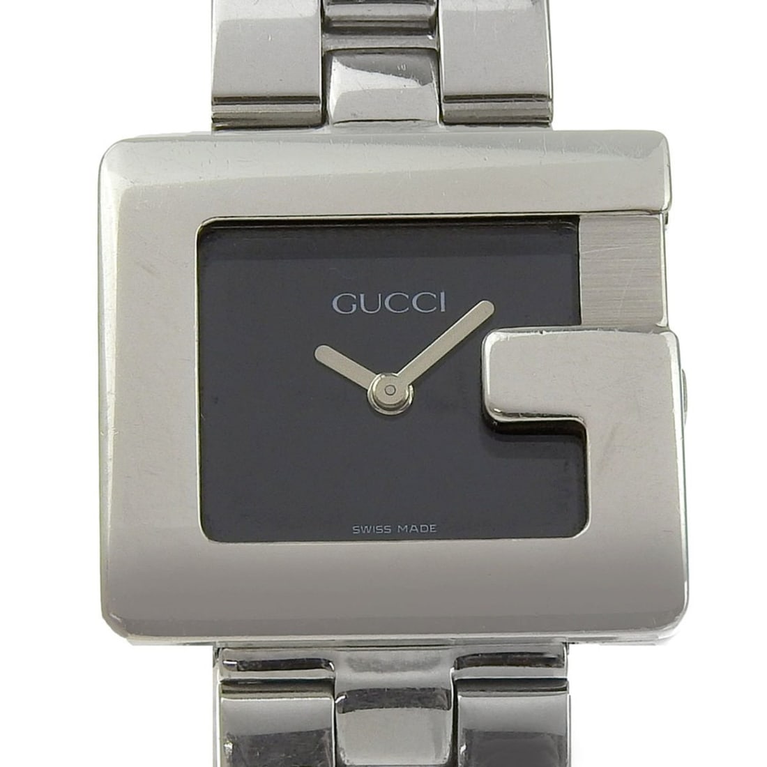 Gucci G Watch 3600L Stainless Steel Quartz Analog Display Black Dial Women's (1 of 16)