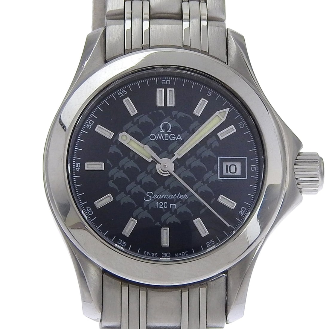 OMEGA Seamaster 120M Jacques Mayol Watch, Limited Edition of 1,500 pieces, Caliber 1424, 2586.80,: --- Catalog ---Category: SizeWrist Size: 16.5cm / 6.49''Case Diameter: 28mm / 1.1''Category: DesignType: WristwatchGender: WomenColor (Dial): NavyMaterial (Band): Stainless steelMaterial (Case): Stain