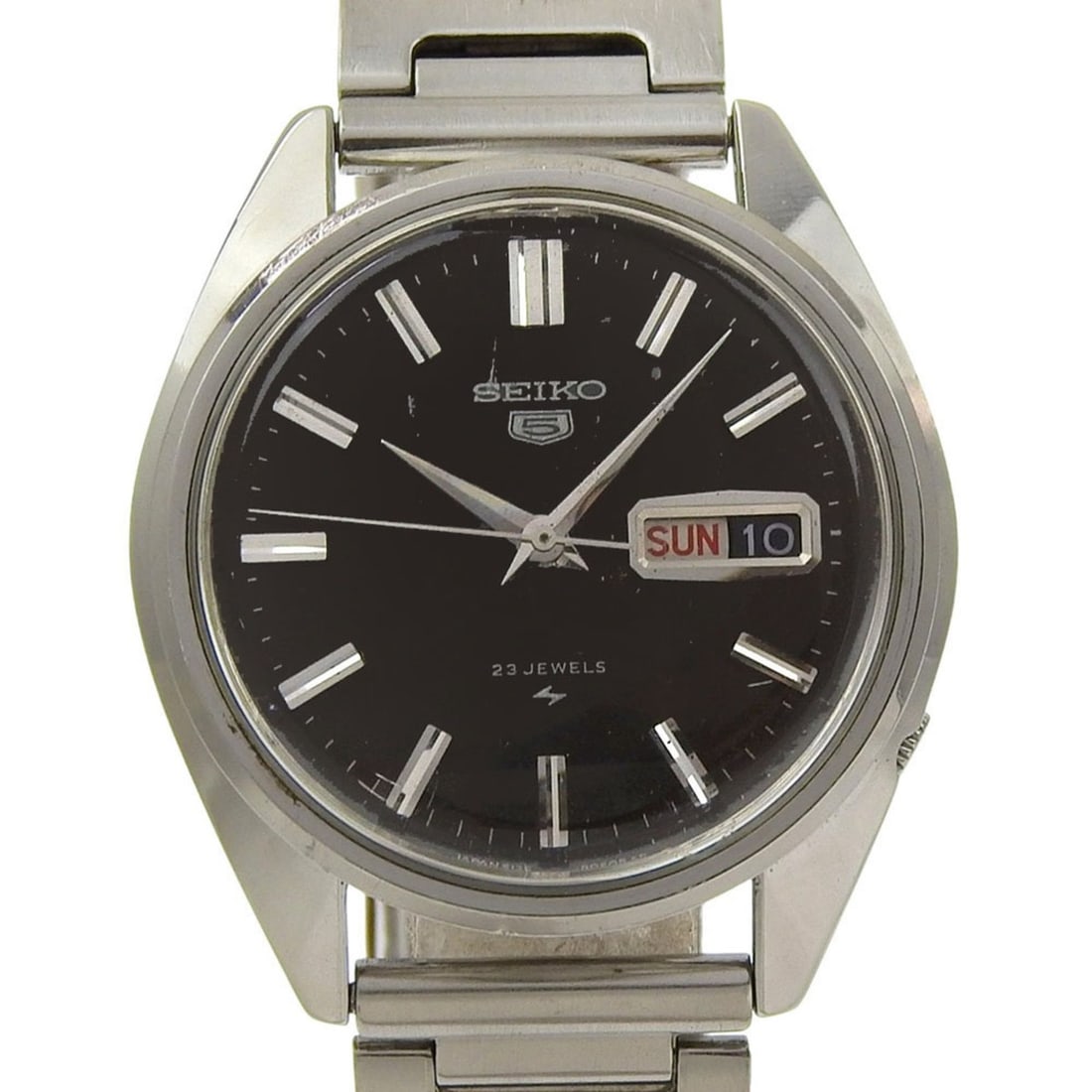 Seiko Five Men's Watch 5126-8060 Stainless Steel Automatic Analog Display Black Dial: --- Catalog ---Category: SizeWrist Size: 18.5cm / 7.28''Case Diameter: 37mm / 1.46''Category: DesignType: WristwatchGender: MenColor (Dial): BlackMaterial (Band): Stainless steelMaterial (Case): Stain