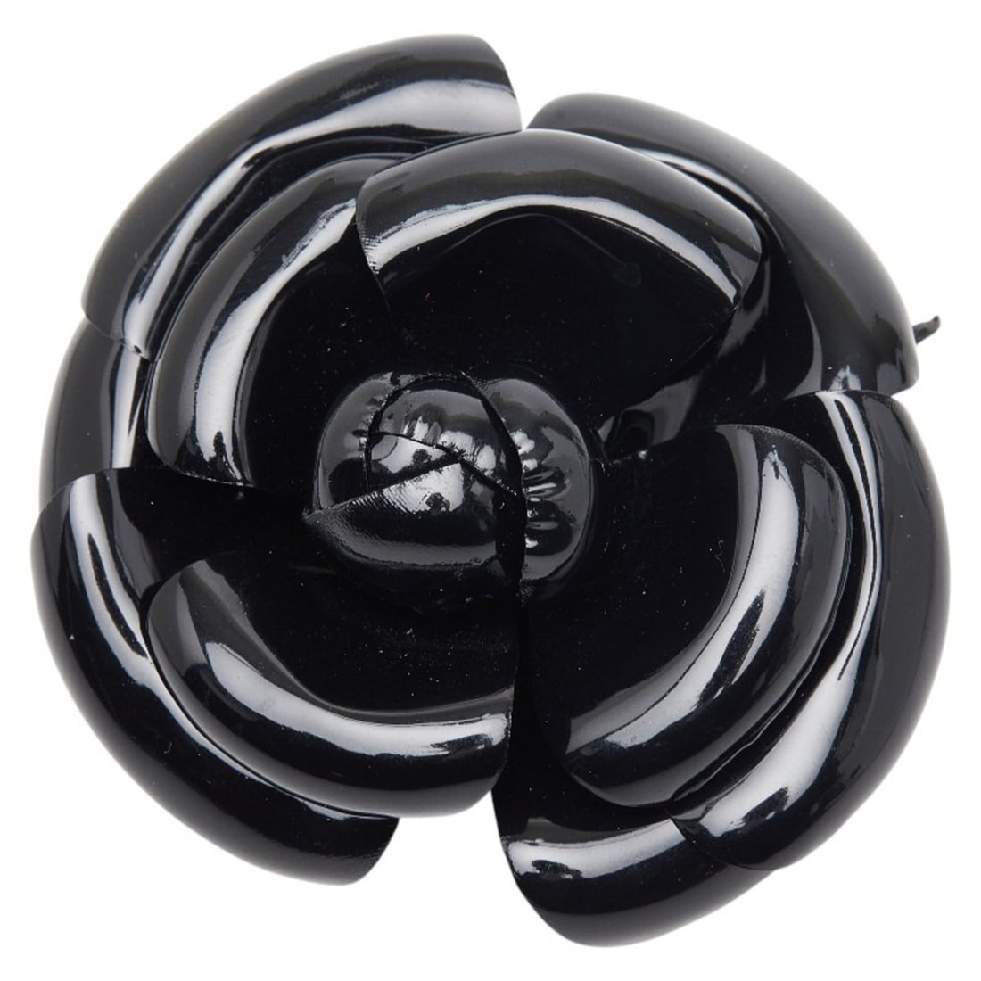CHANEL Camellia Brooch Corsage Black Plastic Women's: --- Catalog ---Category: SizeSize (HxWxD): 8.3cm x 7.74cm / 3.26'' x 3.04''Category: DesignType: BroochColor: BlackGender: WomenMaterial: PlasticCategory: GeneralBrand: Chanel--- Item List ---Section: