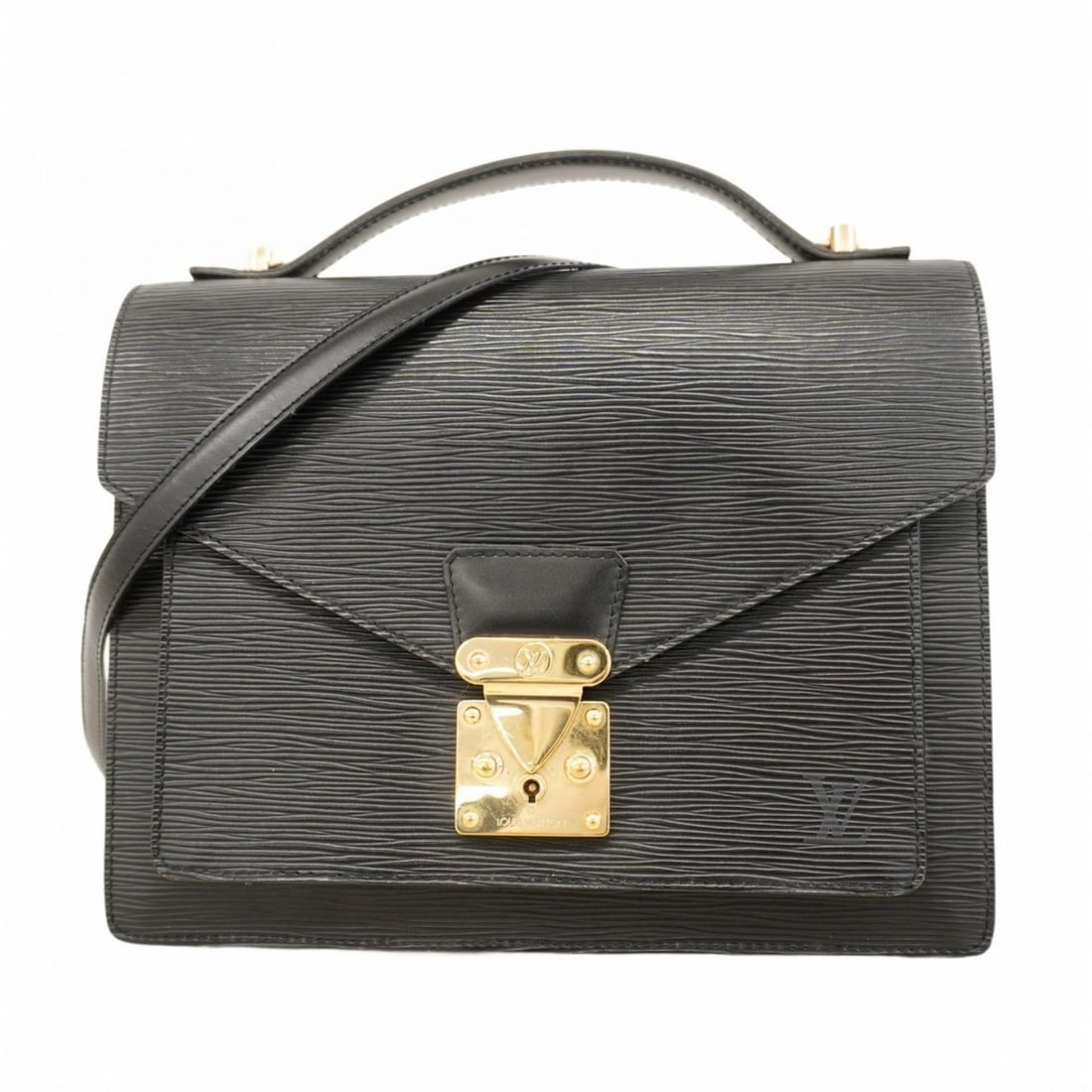 Louis Vuitton Epi Monceau 28 Handbag M52122 Noir 2-Way Bag for Women P2418504 (1 of 17)