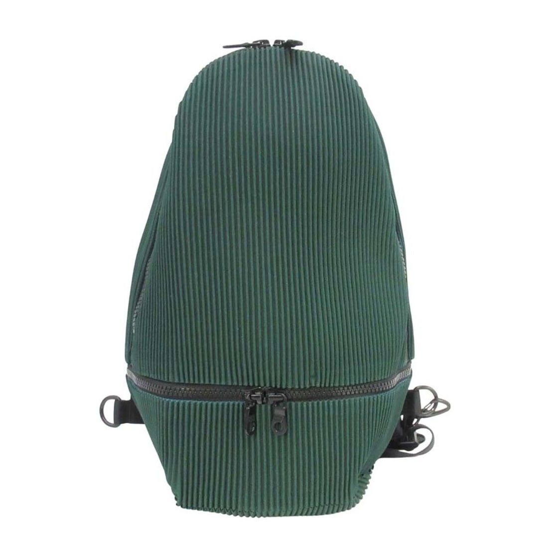 Issey Miyake 2016 Spring/Summer PLEATS PLEASE ISSEYMIYAKE One-Shoulder Body Bag, Green, PP62-AG551, (1 of 12)