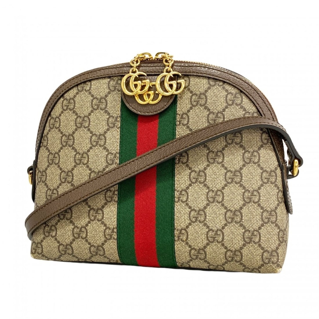 Gucci Ophidia Shoulder Bag 499621 Brown Beige Women's (1 of 12)