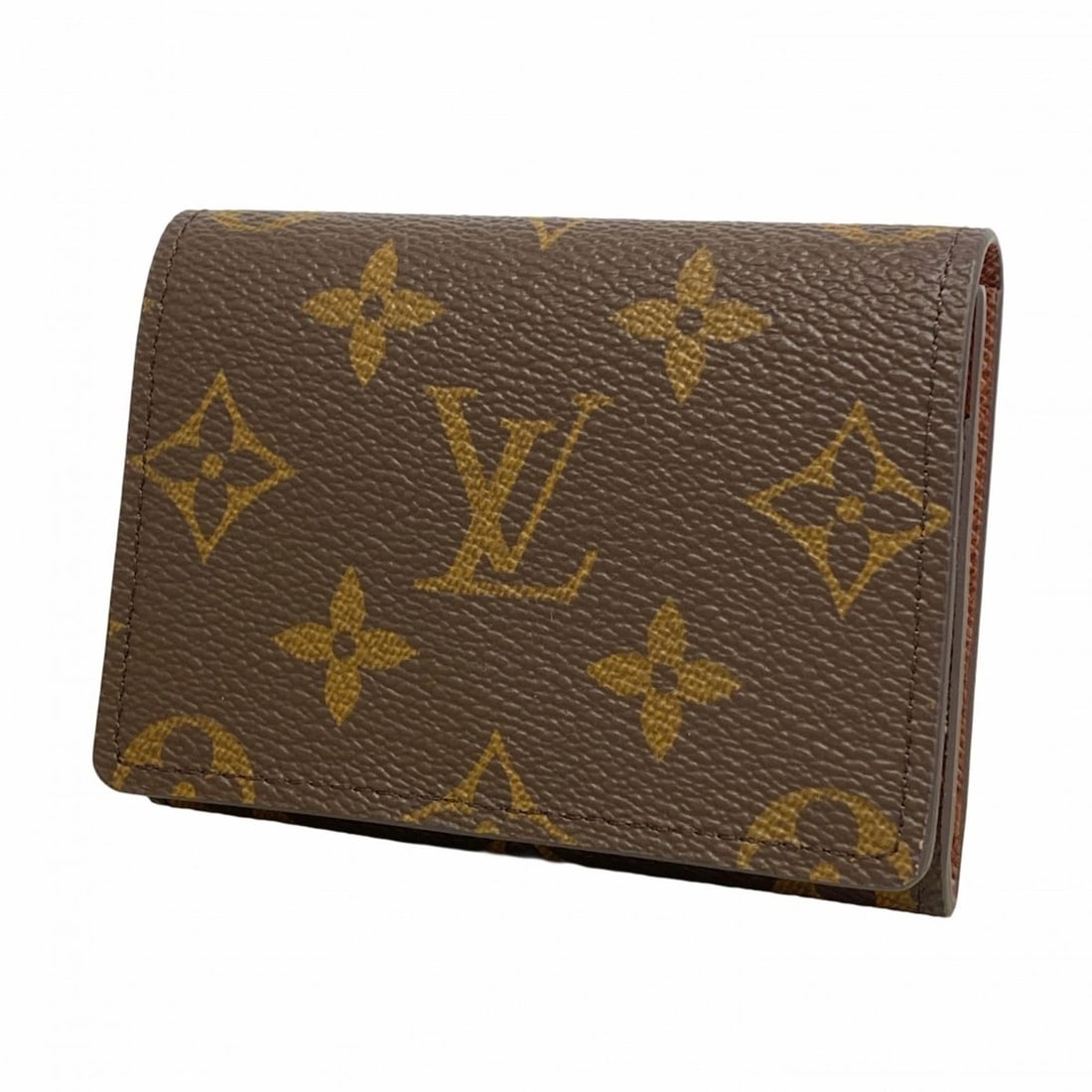 Louis Vuitton Monogram Envelope Carte de Visite Business Card Case M63801 Brown for Men and Women (1 of 10)