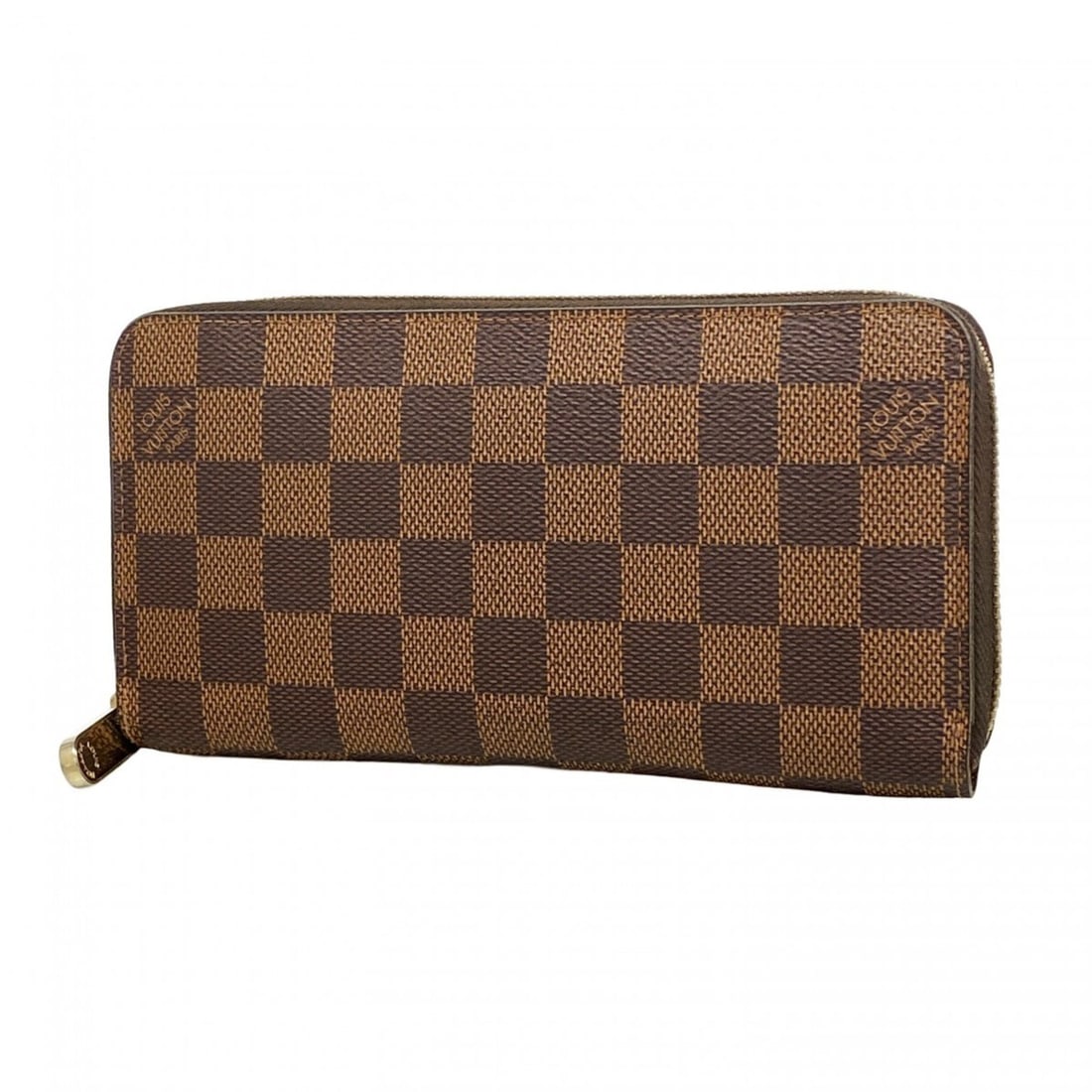 Louis Vuitton Damier Zippy Wallet N60015 Ebene Long for Men and Women (1 of 15)